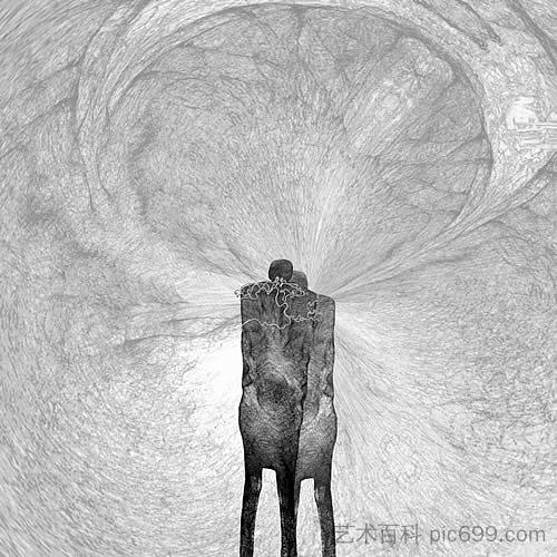 无题 Untitled,济斯瓦夫·贝克辛斯基