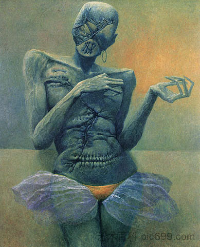 无题 Untitled (1969; Poland ),济斯瓦夫·贝克辛斯基