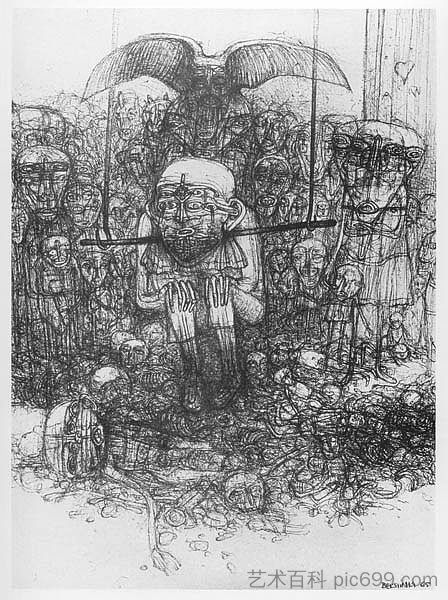 无题 Untitled,济斯瓦夫·贝克辛斯基