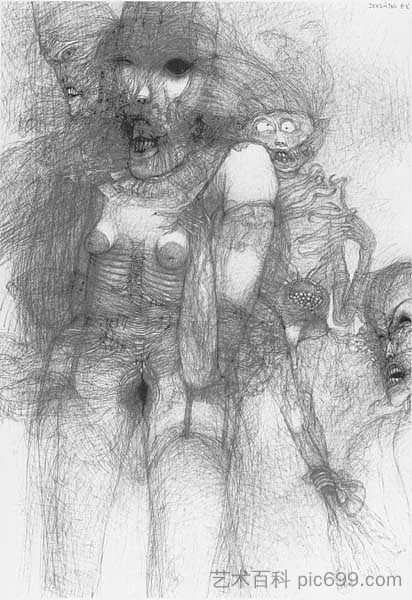 无题 Untitled,济斯瓦夫·贝克辛斯基