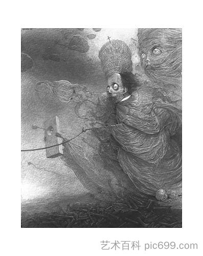 无题 Untitled,济斯瓦夫·贝克辛斯基