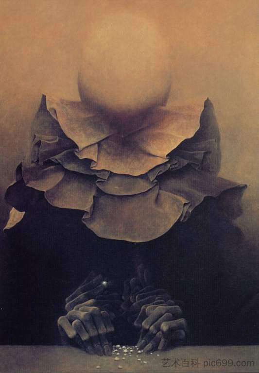 无题 Untitled,济斯瓦夫·贝克辛斯基