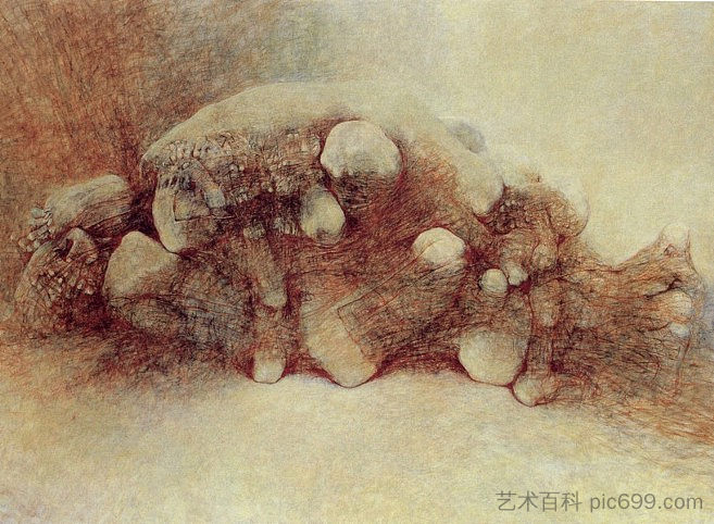 无题 Untitled,济斯瓦夫·贝克辛斯基