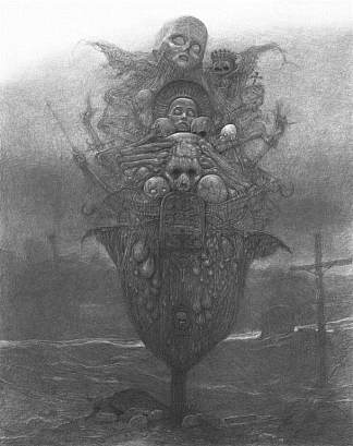 无题 Untitled，济斯瓦夫·贝克辛斯基