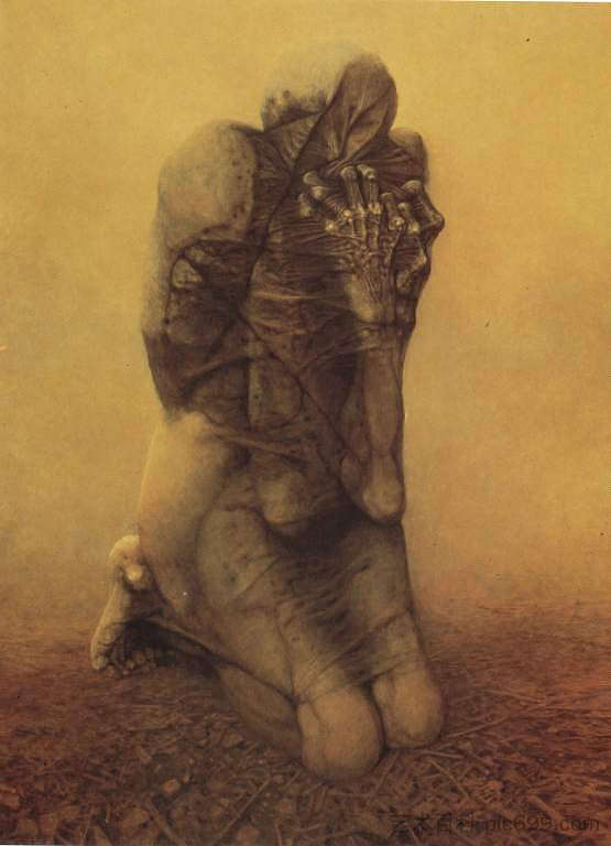 无题 Untitled,济斯瓦夫·贝克辛斯基