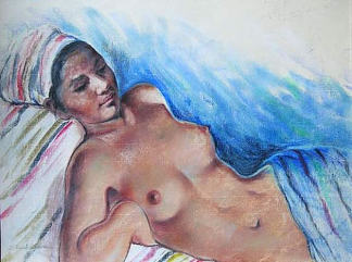 宫女 Odalisque (1932)，齐内达·塞莱布里阿库娃