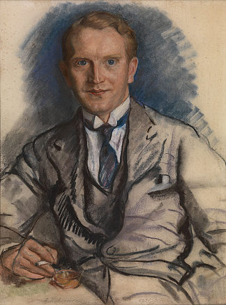 一个男人的肖像 Portrait of a Man (1927)，齐内达·塞莱布里阿库娃