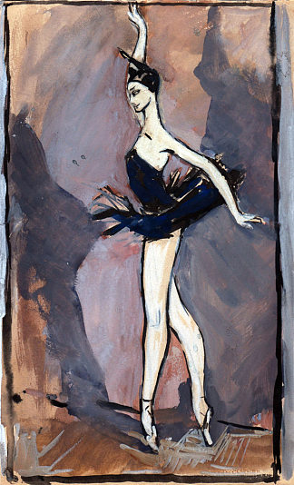 芭蕾舞女演员波塔波娃 Ballerina O. Potapova (1963)，佐伊·勒曼